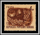 Arms of Romania & USSR