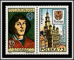 Portrait of Copernicus, View of Poznań