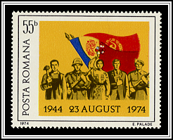 Romanians & Flags