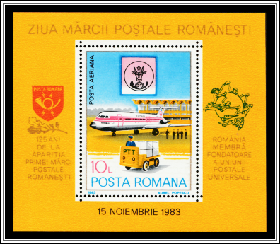 Unloading Mail Plane