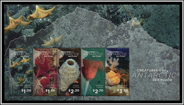 Sea Life Souvenir Sheet