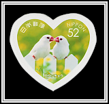 White Java Sparrows