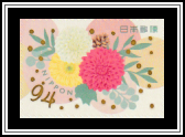 Flower Arrangement with Pine Cone