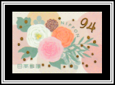 Flower Arrangement with Pine Cone