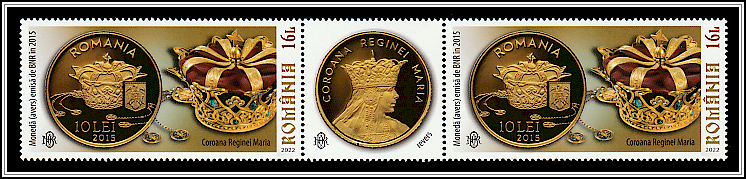 Crown of Queen Marie and Coin of 2010