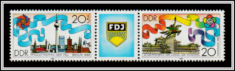 Berlin, FDJ Emblem, Pyongyang