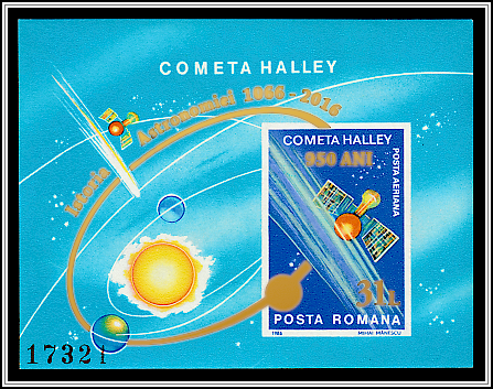 Halley's Comet Orbital Path