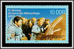 Sigmund Jähn and Valery Bykovsky