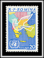 Peace Dove & Map of Southeast Europe