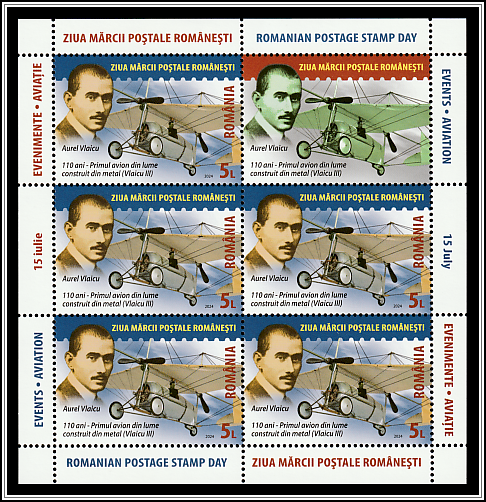 Aurel Vlaicu Flying First Romaninan-made Aircraft
