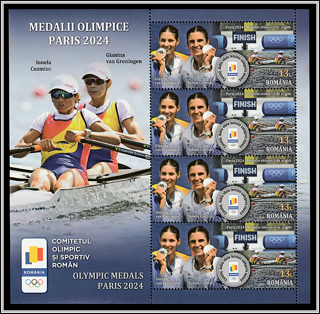 Ionela Cozmiuc and Gianina van Groninge, Rowing Silver