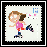 Girl on Roller Blades