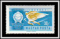 Icarus, Emblem of the Central Aero Club of Hungary