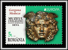 Gorgon Medusa Gilt Bronze Appliqué