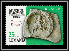 The Rape of Europa, Roman Funerary Bas-Relief