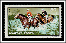 Horses Fording River